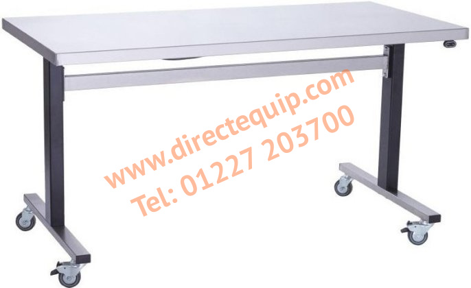 Parry Stainless Steel Height Adjustable Table ADJTAB1075EM